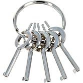 ASR Tactical 5-Pack American Universal Handcuff Keys | Standard Issue Law Enforcement