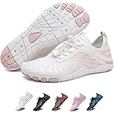 Hike Barefoot Shoes for Womens Men,Quick Dry Water Shoes,Beach Pool Aqua Swim Surf Hiking Walking Shoe,Non-Slip Athletic Footwear Wide Toe Water Shoe
