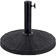 Blissun 26.5 lbs Heavy Duty Patio Market Umbrella Base Stand