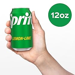 Sprite Lemon Lime Soda Soft Drinks, 12 fl oz, 12 Pack