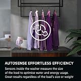 AEG Washing Machine 9 kg Front Load LFX50942B White 1400 rpm Energy A view 2