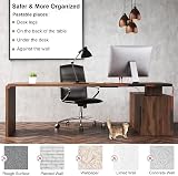 MOKANI Cable Management Under Desk 6pk 15.7in No-Drill Self-Adhesive Wire view 7
