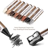 kingkindsun Wood Furniture Repair Kit Markers Wax Sticks 17 Pc for Scratches view 8