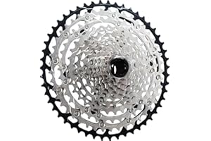 Shimano SLX CS-M7100 Cassette - 12-Speed, Silver/Black, Micro Spline