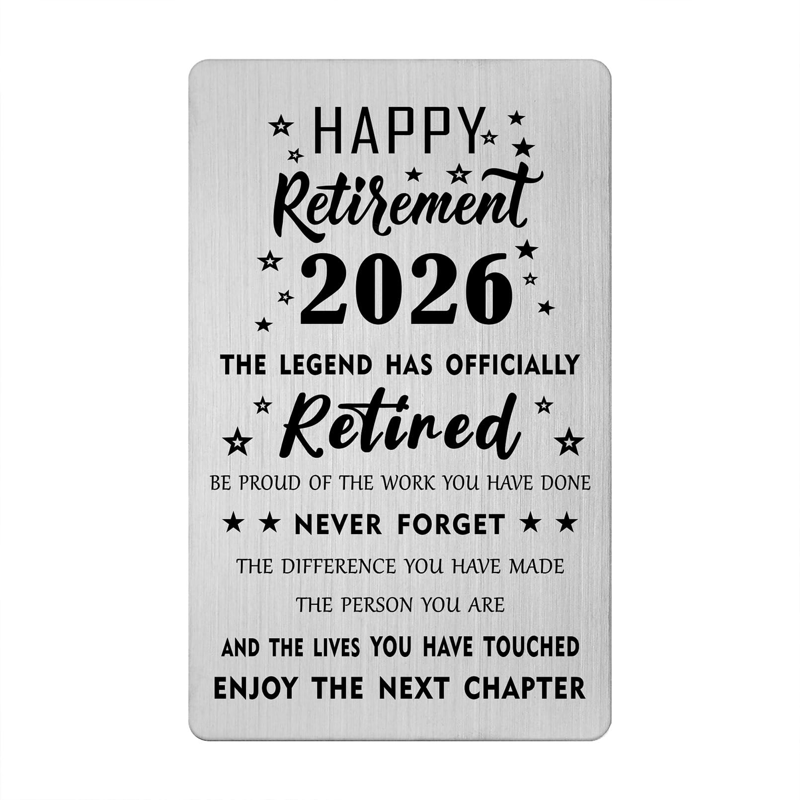 Happy Retirement Card 2026 - the Legend has Retired Card - Retirement Gift for Teacher Boss Doctor Coworker