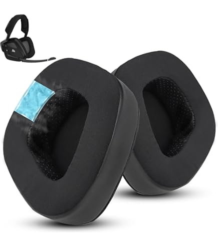 Thin Replacement Ear Cushion Pads For Pioneer HDJ-2000, HDJ-1000, Technics RP-DH1200 Headphones