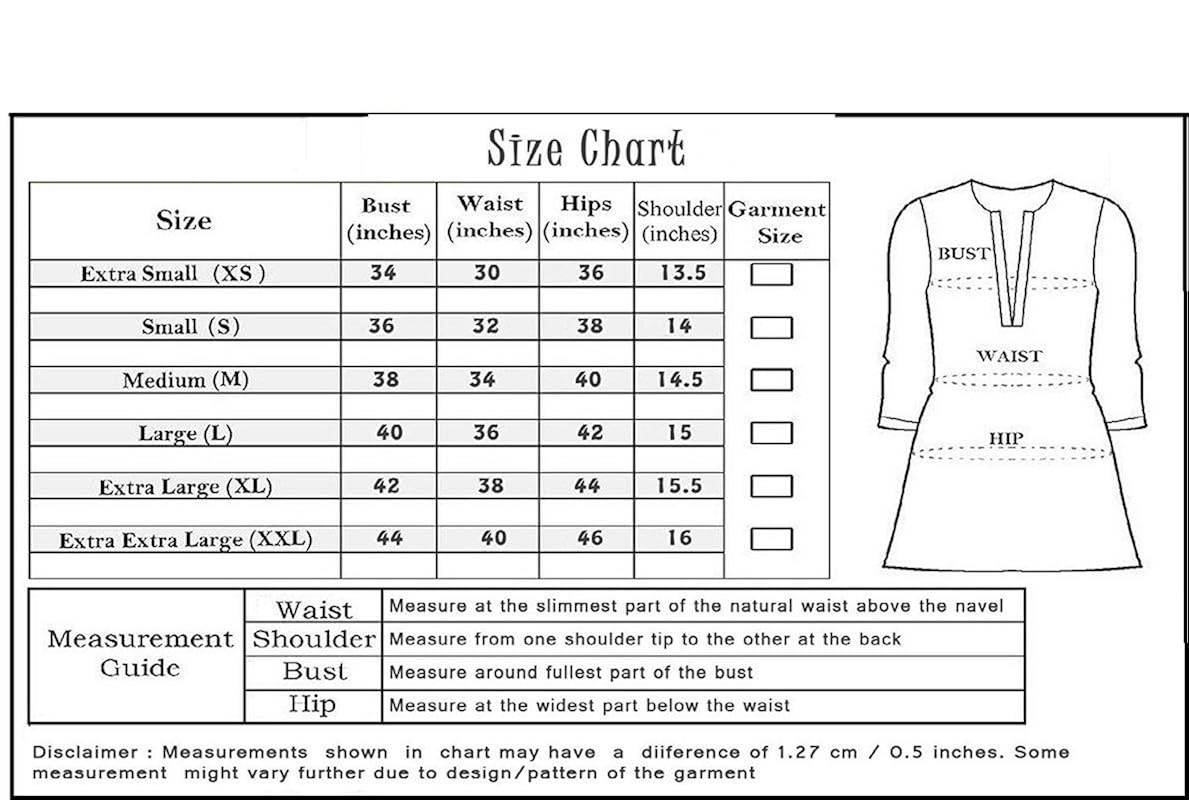 glance designs woman's printed straight cut crepe kurti_efh066