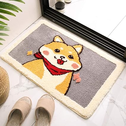 Amazon.de: Weich Shaggy Rutschfeste Badematte Rutschfeste Kautschuk