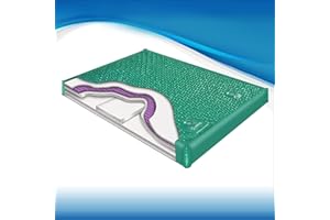 LUXURY SUPPORT InnoMax Genesis 800 Ultra Waveless Lumbar Support Waterbed Mattress, King