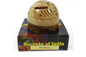 Kismis Natural Solid Perfume Body Musk Stone Jar - 8 gm (Neroli)