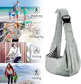 PETLOFT Puppy Sling Dog Sling Cat Sling Adjustable Carrier up to 4.99kg Light view 7