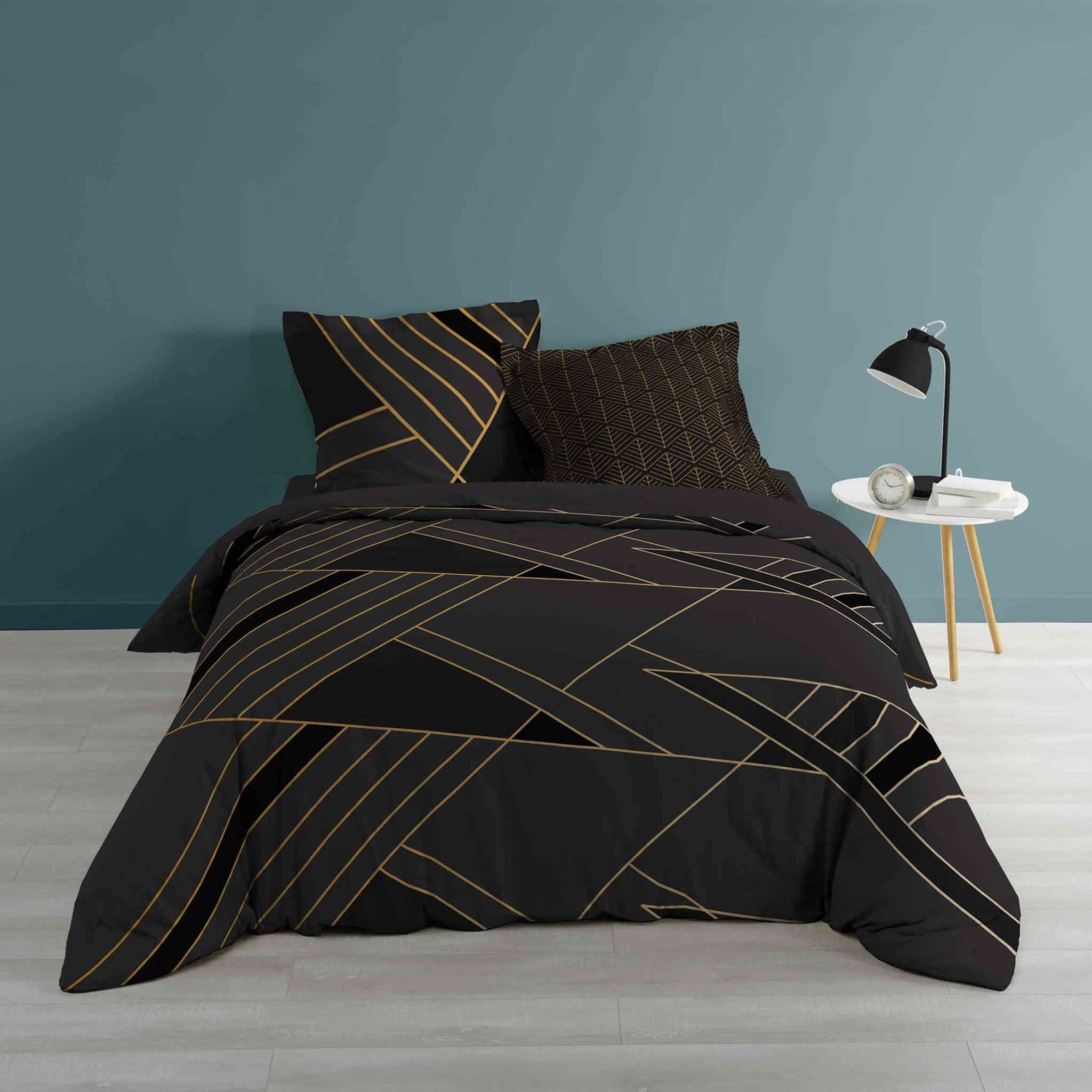 Douceur d'Intérieur Duvet Cover, Cotton, Multicoloured, 240 x 220 cm