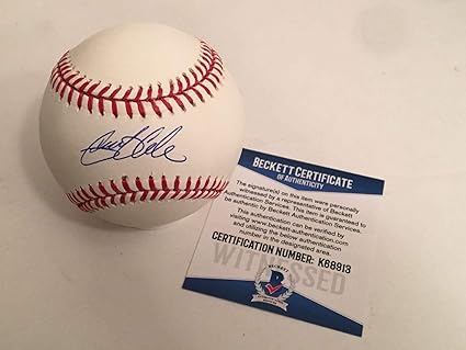 gerrit cole autographed baseball