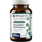 Metagenics PhytoMulti Multivitamin for Men &amp; Women Without Iron, 60 Tablets | 20+ Vitamins, Minerals and Phytonutrients, 10 mg Resveratrol, 200 mcg Chromium, Iron-Free Tablets, Non-GMO