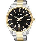 Citizen Quartz Mens Watch, Stainless Steel, Classic