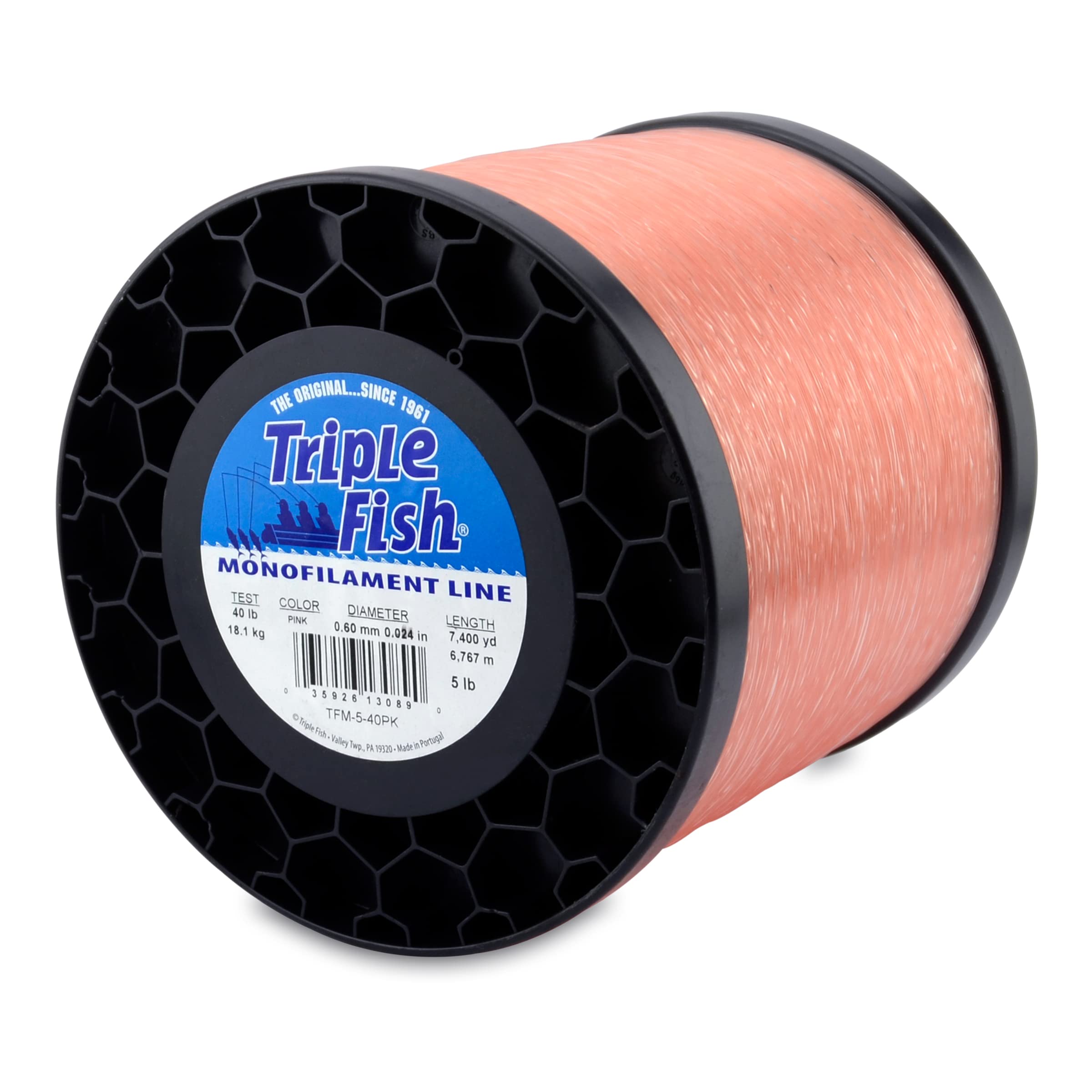 Triple Fish Monofilament Line, 40 lb / 18.1 kg