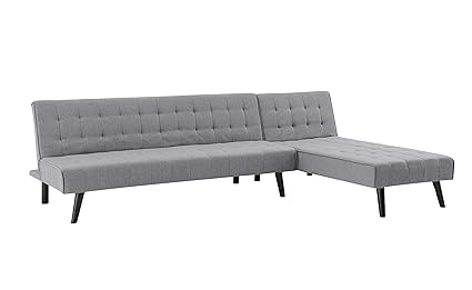 Home Detail L Shaped Chaise And 3 Seat Sofa Bed Reclining Lounge