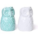 Owl Salt & Pepper Shaker Set, Hight Quality Ceramic