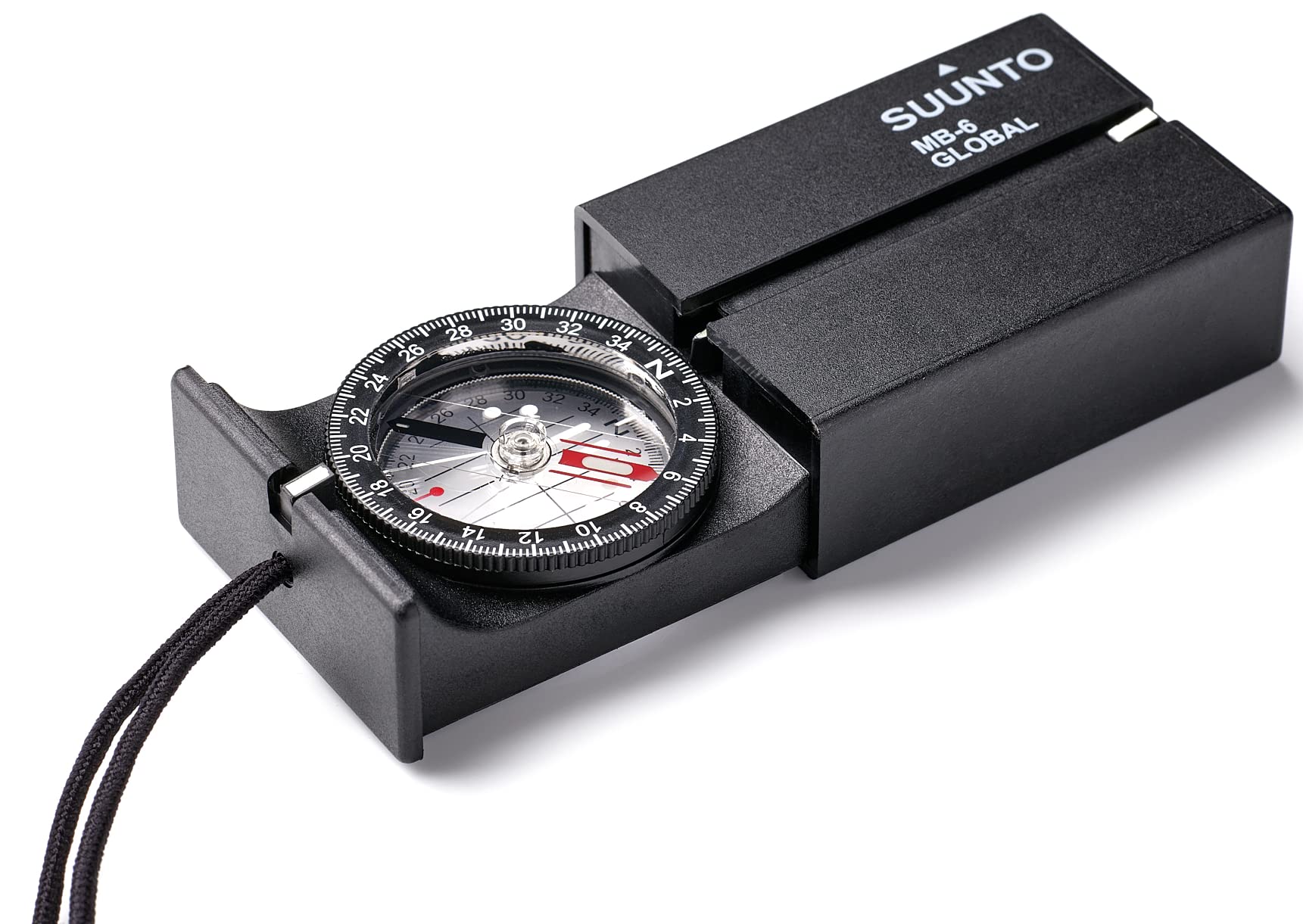 SUNNTO MB-6 Global Compass, Sighting Matchbox Compass with Clinometer, Adventure/Hiking Compass, Adjustable Declination & Luminous Markings