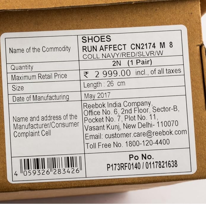 reebok corporate address