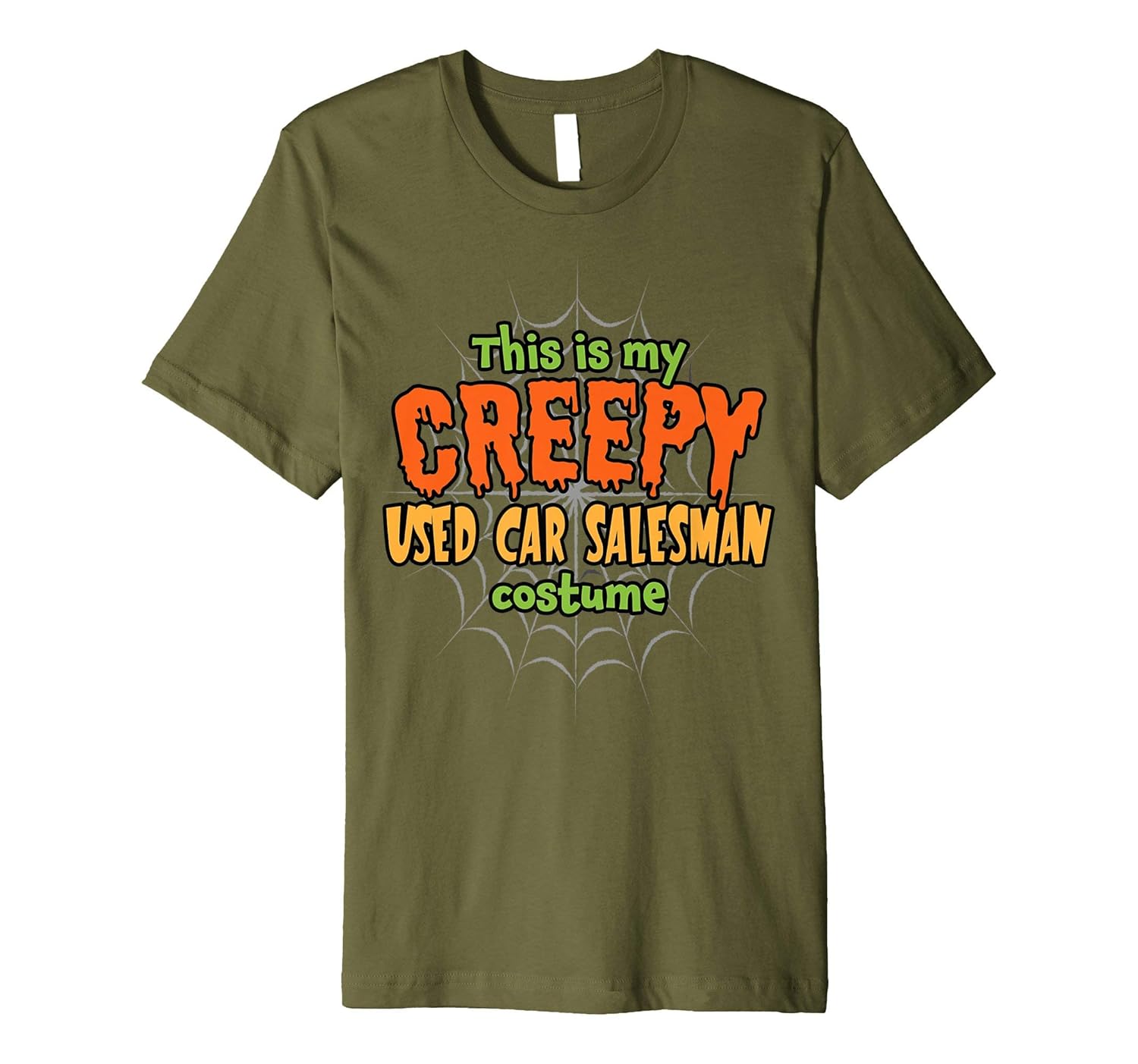 Creepy Used Car Salesman Costume Halloween T Shirtln Lntee