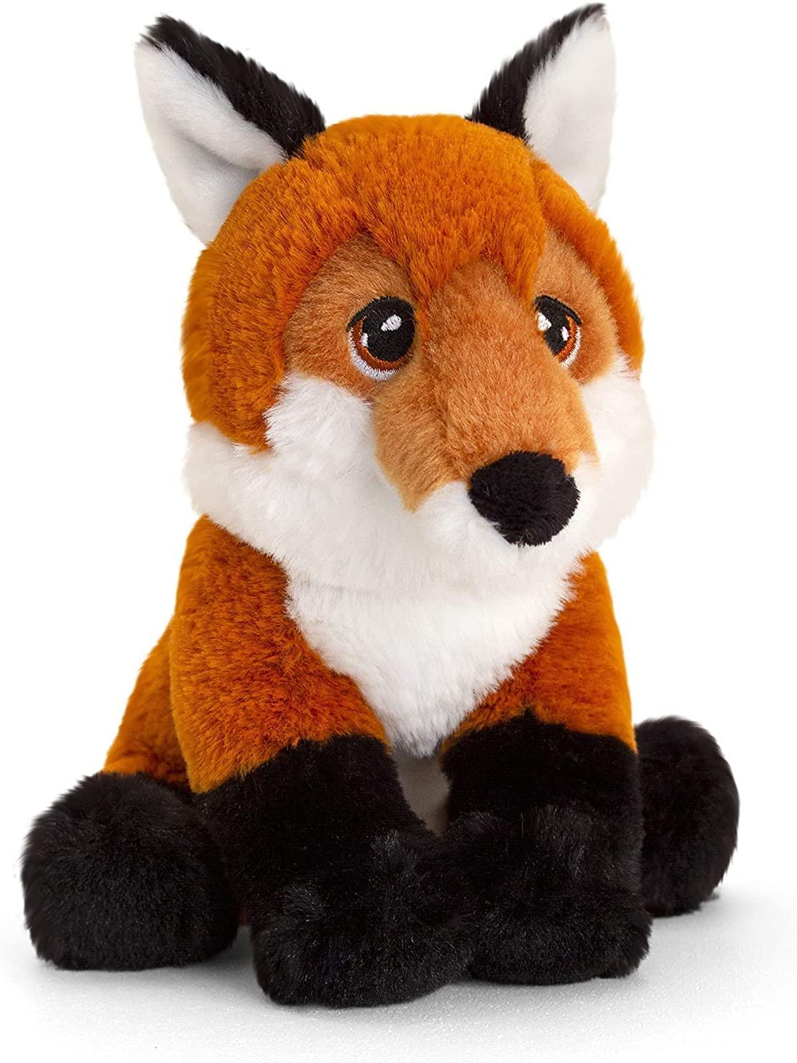 Deluxe Paws Plush Cuddly Soft Eco Toys 100% Recycled (Fox)