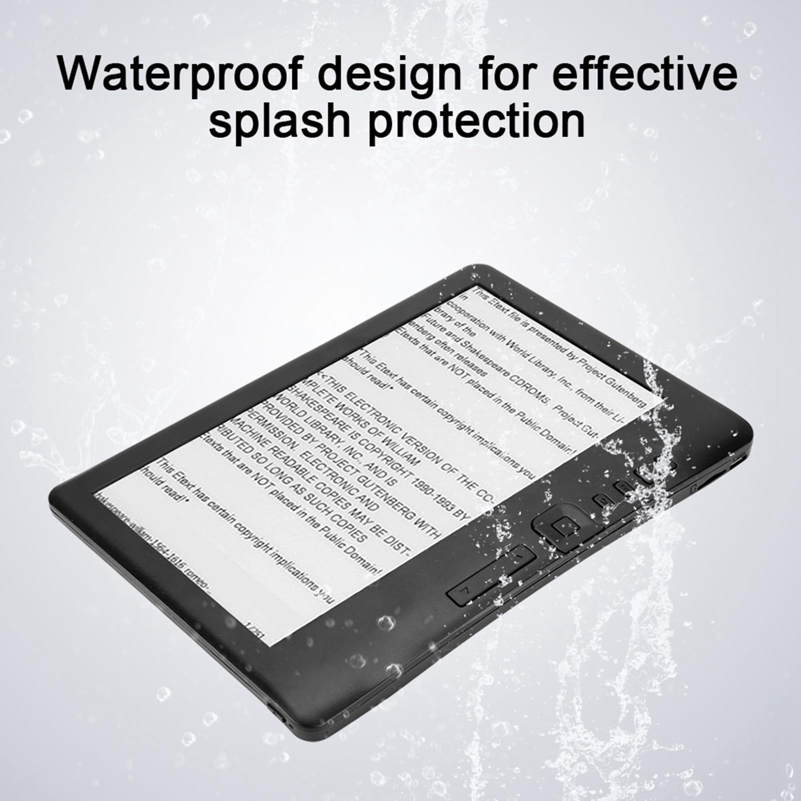 7.0 Inch Portable EBook Reader Colorful Screen Supports Memory Card 8G Memory