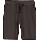 Weintee Women's Soft Knit Bermuda Shorts with Pockets