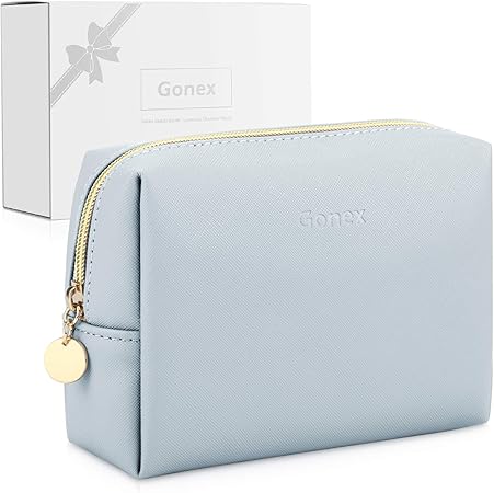 Amazon Gonex 化粧ポーチ メイクポーチ ミニ ポーチ おしゃれ コスメポーチ 機能的 大容量 防水 小物入れ 軽量 防水 出張 旅行 化粧バッグ ポーチ レディース ライトグレー Gonex 化粧ポーチ 通販