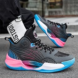 Angugu Mens Basketball Shoes Lightweight Breathable
