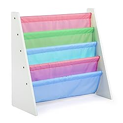 Humble Crew 4-Tier Kids Bookshelf, White