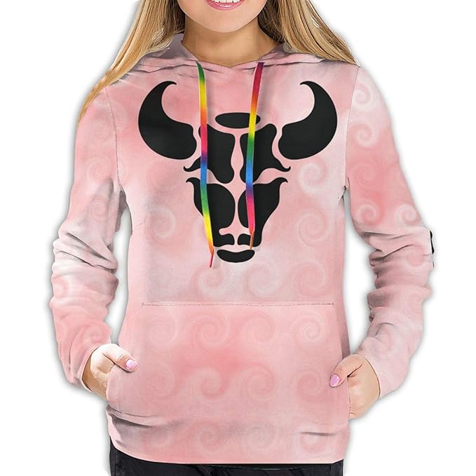 Zodiac Sign Taurus Women'S Hoodies LongSleeve Pullover Hooded For