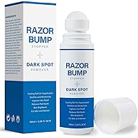 Razor Bump Stopper with Dark Spot Remover, Razor Bumps Treatment for Men and Women, After Shave Solution for Ingrown Hairs an