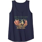 House of the Dragon Sunfyre Dragon Portrait Vintage Tank Top