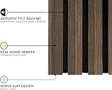Fuse Acoustic Smoked Oak Wooden Wall Panel 120cm x 60cm 0.72m2 view 3
