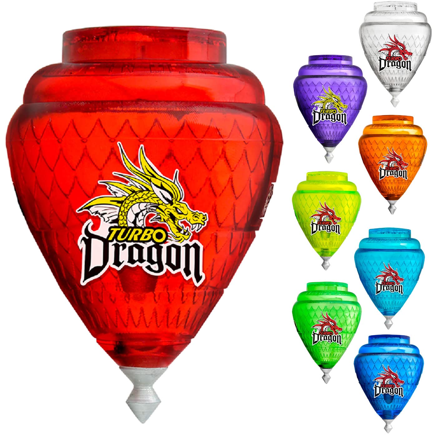 TROMPOS COMETA Spinning Toy Top, Turbo Dragon, One Size, Kid