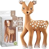 Sophie la girafe Fanfan The Fawn | Teether Friend to Sophie la girafe | Natural Rubber | Designed for Teething Babies | Awaken All 5 Senses | Easy to Clean