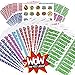 Fantasy Draft Gurus 2019 Fantasy Football Draft Board Kit Complete with IDP's | Jumbo Color Draft Board 66 inch x 36 inch| 4 inch Peel & Stick Labels | Up to 14 Teams Individual Defensive Player Kit