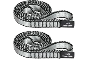 KLYTORX 18MM Nylon Climbing Sling Runner - 23KN CE2008/EN566 Certified Outdoor Climbing Webbing for Rock Climbing, Rappelling, Mountaineering, Swing Gear, Outdoor Adventures & Emergency Anchoring