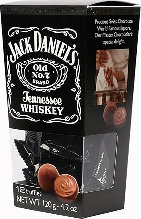 Jack Daniels Whisky Trüffel Schokolade 120g