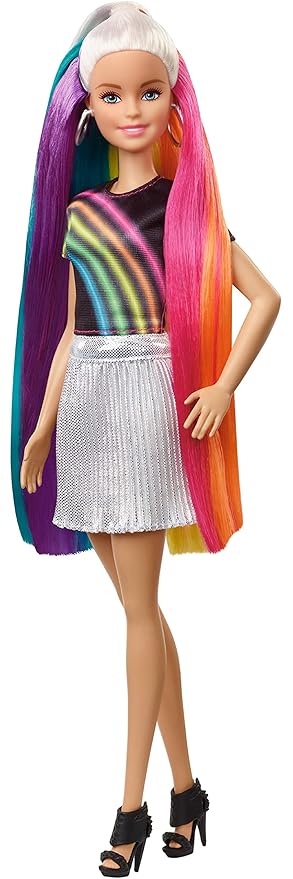 barbie doll rainbow