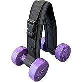 Hip Thrust Belt – Weighted Belt for Glute Workouts, Squats & Lunges | Workout Belt for Women & Men | Dumbbell Hip Thrust Belt for Weights | Portable Alternative to Booty Sprout Machine