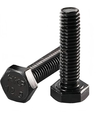 Amazon.com: Metric Class 8.8 Hex Cap Screws Plain Finish M14