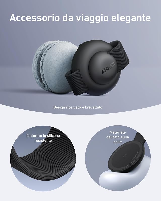 MagGo Caricatore Wireless iPhone 3 in 1 15W, Certificato Qi2