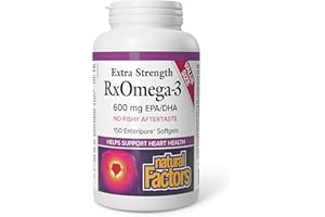 NATURAL FACTORS Rx Omega 3 Bonus, 150 CT