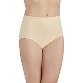 Vanity Fair Women's Smoothing Comfort Brief Panties with Rear Lift