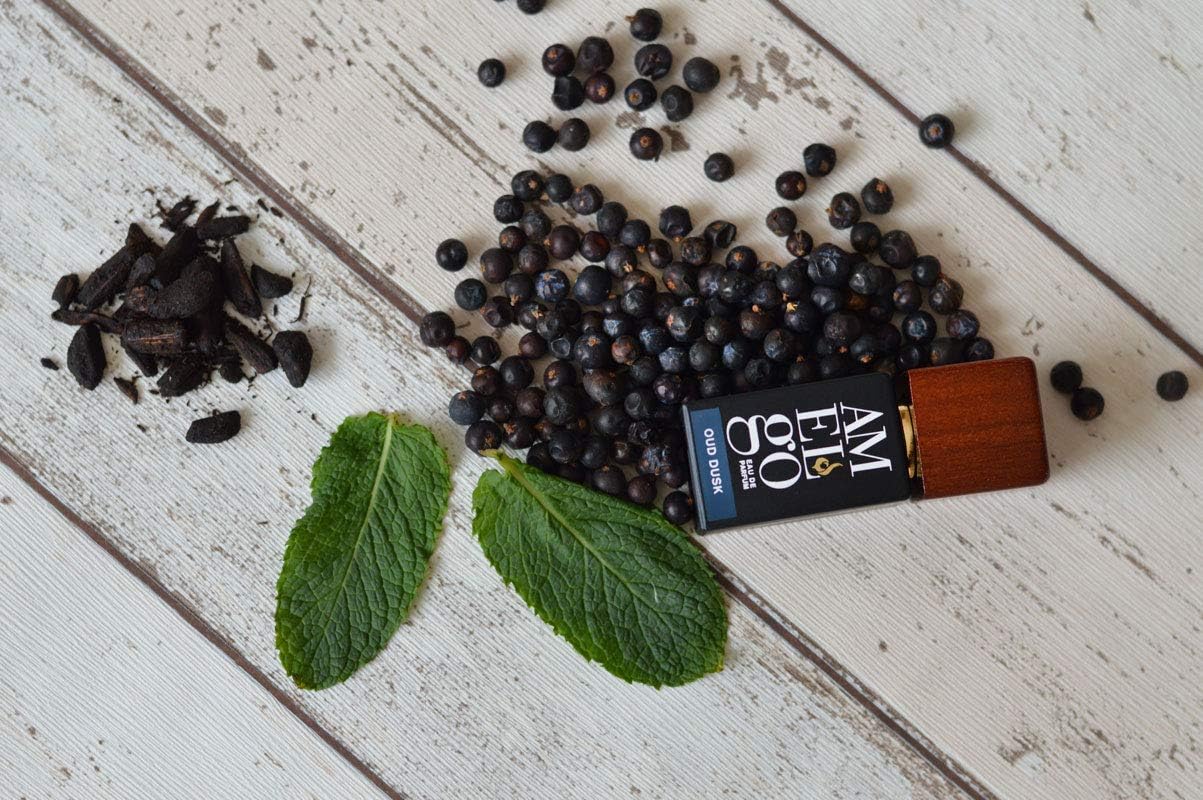 Woody Oud Perfume for Men Long Lasting Aftershave with Real Oud Wood