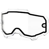 100% ARMEGA Goggle Replacement Lens - (CLEAR)