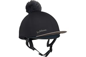 LeMieux Classique Pom Hat Silk - Horse Riding Helmet Cover