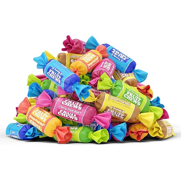 Tootsie Fruit Chews Candy In Box 2lb (Individually Wrapped) (Vanilla